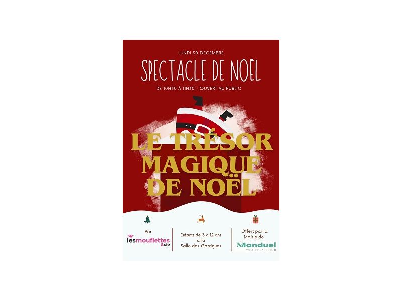 Spectacle de Noël- lundi 30 décembre 2024