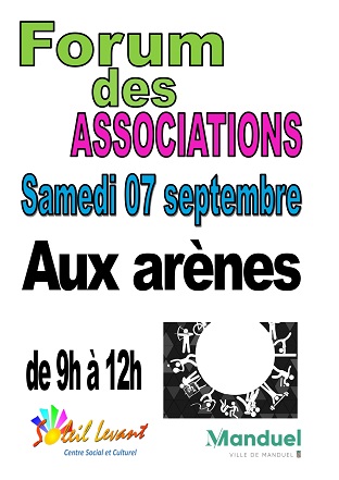 affiche Forum association 07 09 2024 panneau