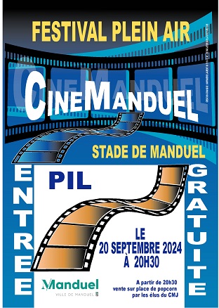 cinema manduel 2024 panneau