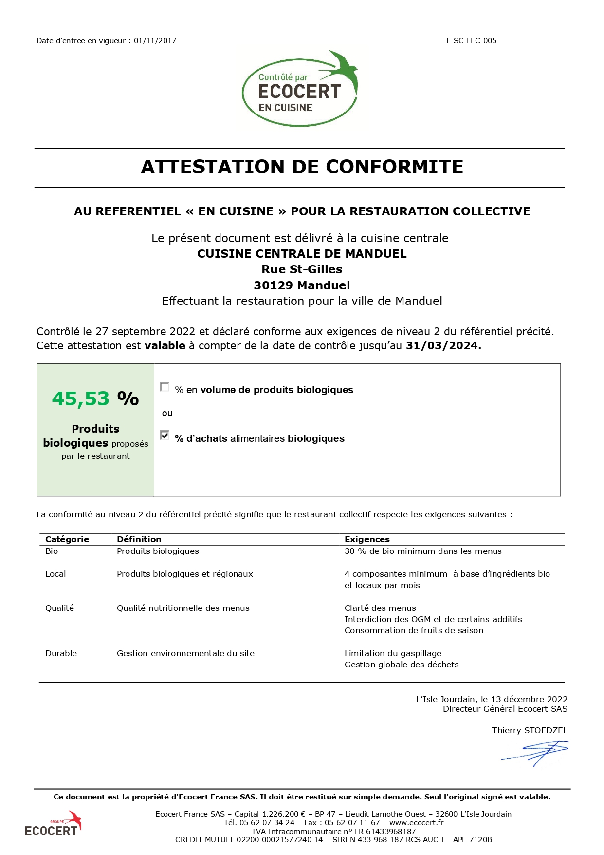 cc attestation conformité lec n2 v4 décembre 2022 restaurant scolaire 